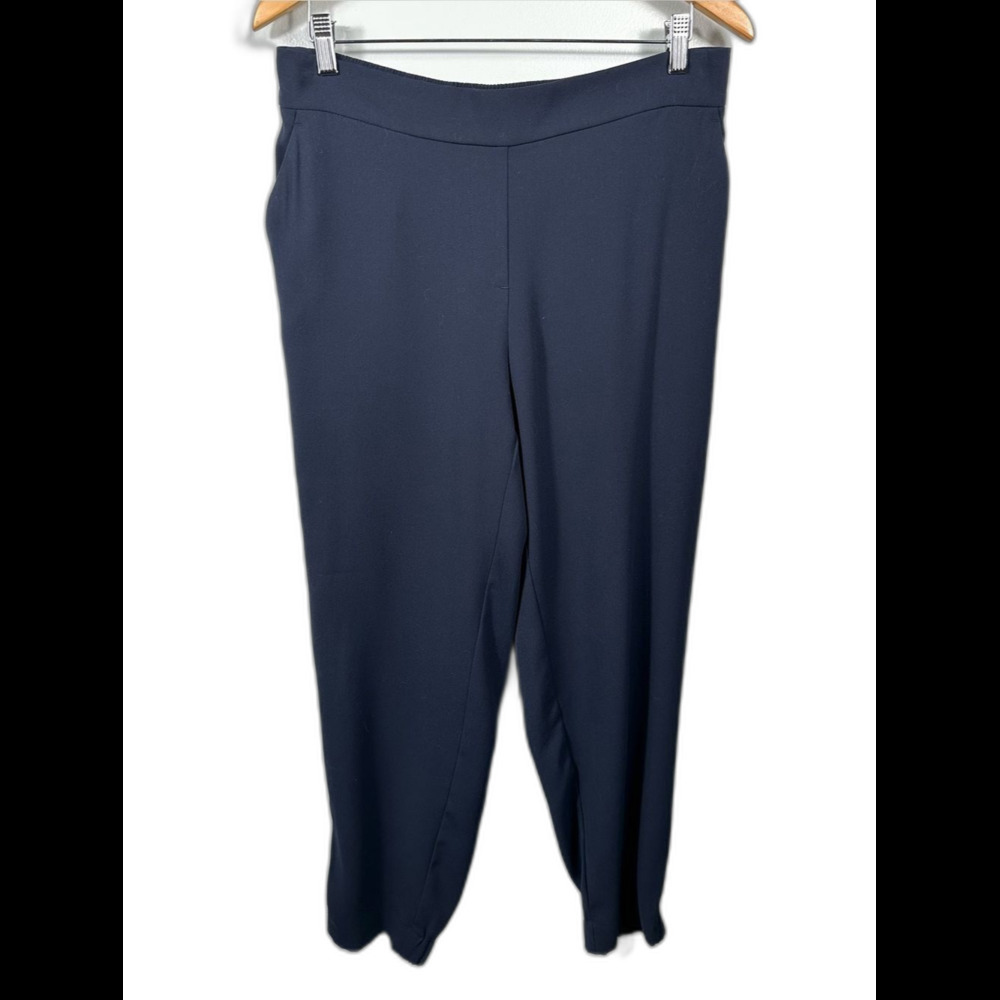 LOFT Classic Navy Women's Dress Pants - Sleek Pull-On Trousers NWT Size Medium